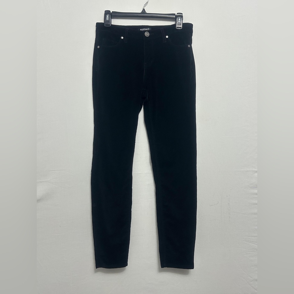Buffalo David Bitton Black Corduroy Skinny Pants Women’s Size 6/28..(A276)✨